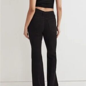 MADEWELL Skinny Flare Jeans Black Frost Wash | Size 30 - TAILORED 27.5” inseam